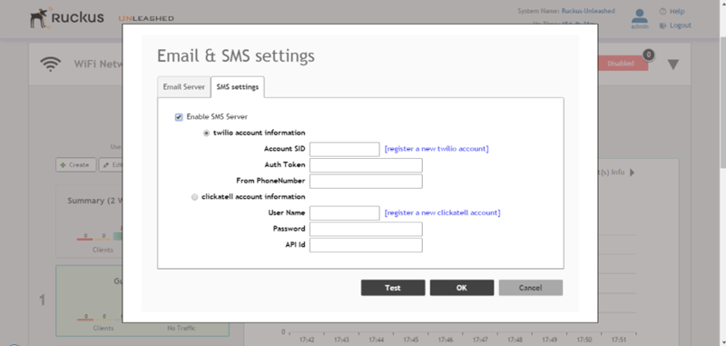 Nhập Account SID, Auth Token và From Phone Number (Twilio) hoặc User Name, Password và API ID (Clickatell) của bạn